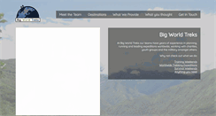 Desktop Screenshot of bigworldtreks.com